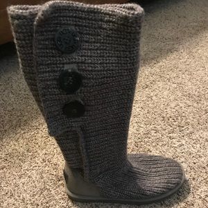 Grey UGG boots